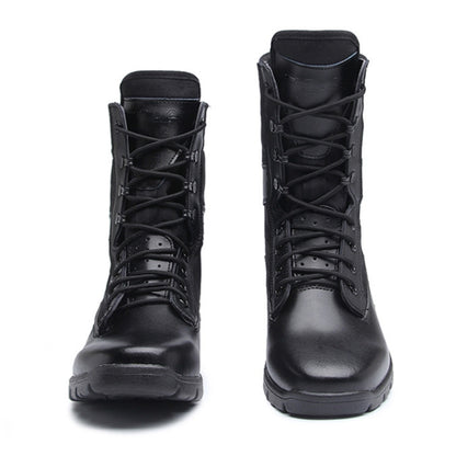 17 Outdoor Sports Wear-resistant Training Boots High-top Outdoor Hiking Boots, Spec:, Standard, Wool