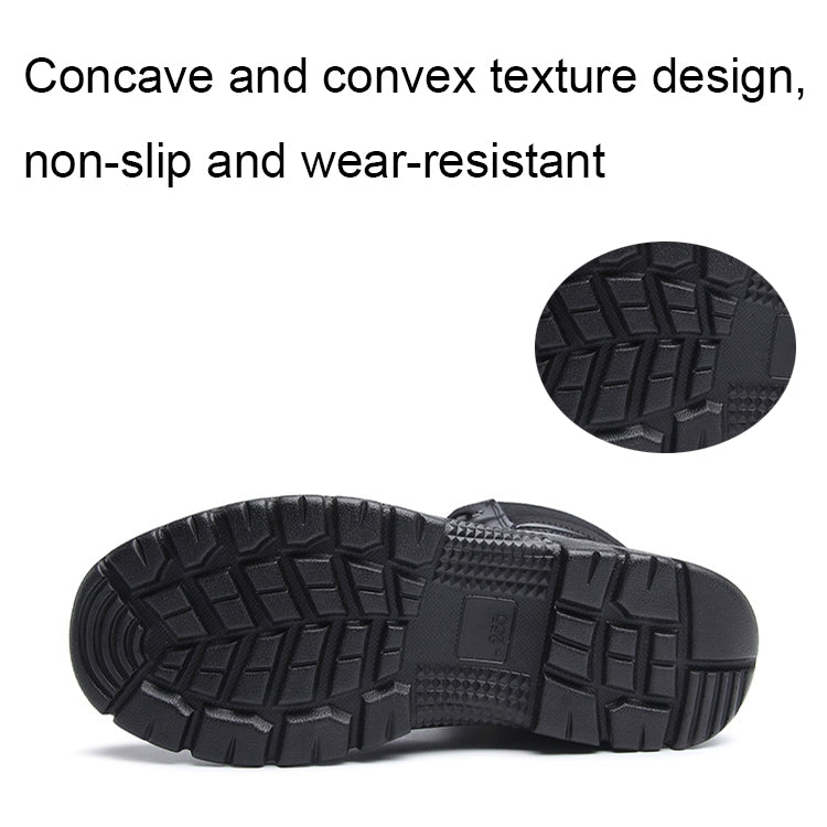 17 Outdoor Sports Wear-resistant Training Boots High-top Outdoor Hiking Boots, Spec:, Standard, Ultra Light, Wool, Cowhide, Cowhide Wool