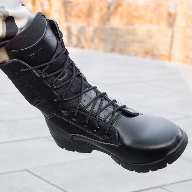 17 Outdoor Sports Wear-resistant Training Boots High-top Outdoor Hiking Boots, Spec:, Standard, Ultra Light, Wool, Cowhide, Cowhide Wool