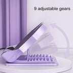 Folding Stretching Board Magnet Massage Inclined Pedal, Lilac Purple (ABS), Sakura Pink (ABS), Lilac Purple (Magnet PP), Sakura Pink (Magnet PP)