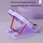 Folding Stretching Board Magnet Massage Inclined Pedal, Lilac Purple (ABS), Sakura Pink (ABS), Lilac Purple (Magnet PP), Sakura Pink (Magnet PP)