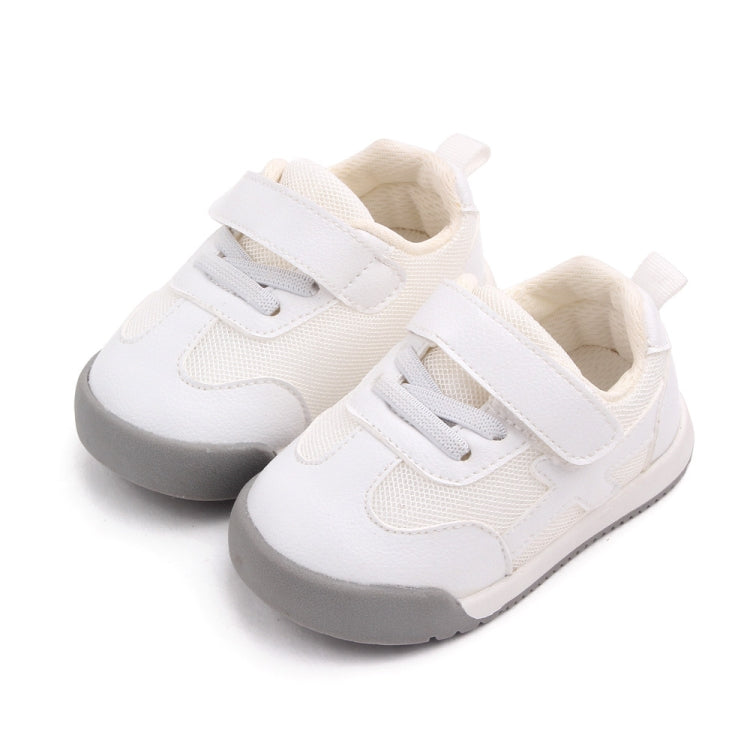 D2678 Autumn Baby Shoes Super Skin Children Sport White Shoees, 15, 16, 17, 18, 19, 20