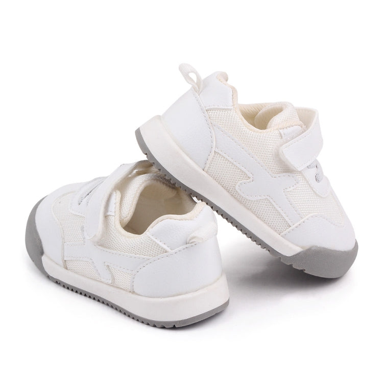 D2678 Autumn Baby Shoes Super Skin Children Sport White Shoees, 15, 16, 17, 18, 19, 20