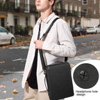 Portable Laotop Bag Waterproof Multifunctional Shoulder Crossbody Bag, 13.3-14 Inch