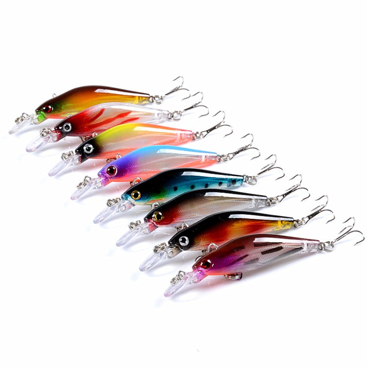 M0137 8cm/6.3g Submerged Mino Roadrunner Bait Bionic Plastic Hard Bait, M0137 1, M0137 2, M0137 3, M0137 4, M0137 5, M0137 6, M0137 7, M0137 8