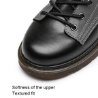 JL-MR062 Men Martin Boots High-Top Lace Biker Work Shoes, 39, 40, 41, 42, 43, 44