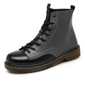JL-MR062 Men Martin Boots High-Top Lace Biker Work Shoes, 39, 40, 41, 42, 43, 44