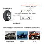 Waterproof and Dustproof Car Spare Tire Cover Tire Protector, 1PCS/Set S, 1PCS/Set L, 4PCS/Set S, 4PCS/Set L