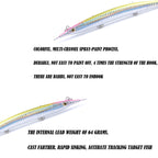 CH68 18cm/64g Bionic Long-casting False Lure Submerged Pencil Hard Bait, CH68 1, CH68 2, CH68 3, CH68 4, CH68 5, CH68 6