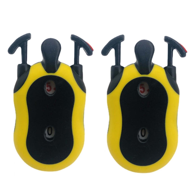 2 PCS JFQ-111 Golf Double Hole Plastic Scorer, Double Hole