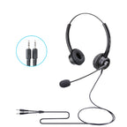 VT200D Double Ears Telephone Headset Operator Headset With Mic,Spec:, PC Double Plug, Crystal Head, Crystal Head with Tuning, PC Double Plug with Tuning, 3.5mm Single Plug with Tuning, USB Head with Tuning