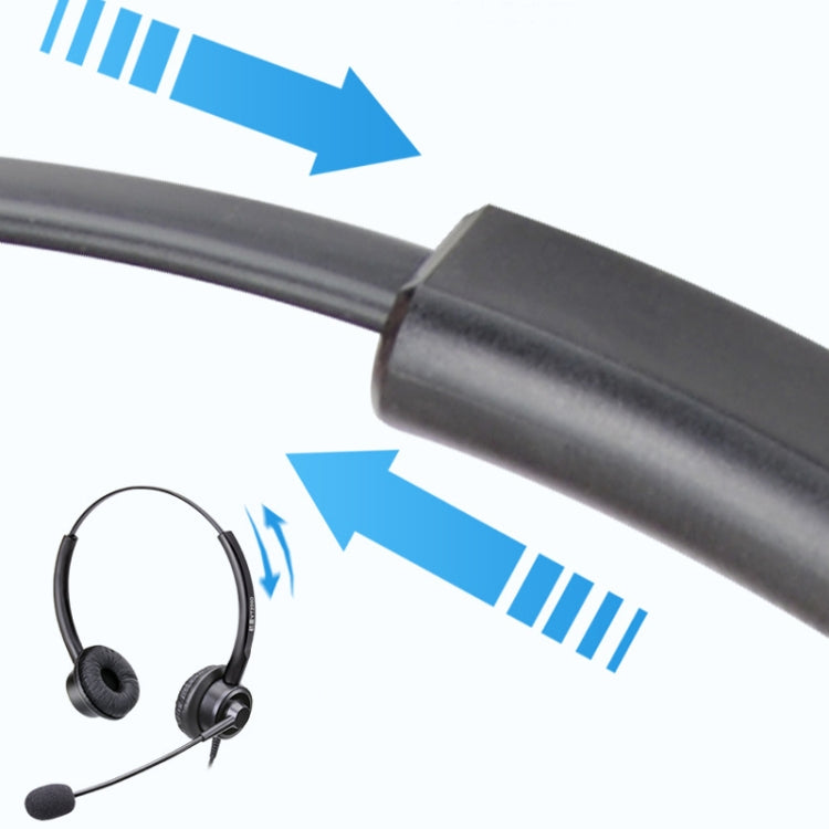 VT200D Double Ears Telephone Headset Operator Headset With Mic,Spec:, PC Double Plug, Crystal Head, Crystal Head with Tuning, PC Double Plug with Tuning, 3.5mm Single Plug with Tuning, USB Head with Tuning