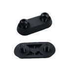 M6 For Ninebot ES1/ES2/ES4 Electric Scooter Front Fork Vertical Tube Fixed Block, Fixed Block Black