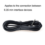 5PCS Bayse Folk Audio Noise-reducing Guitar Connecting Wire, Size:, 3m, 5m
