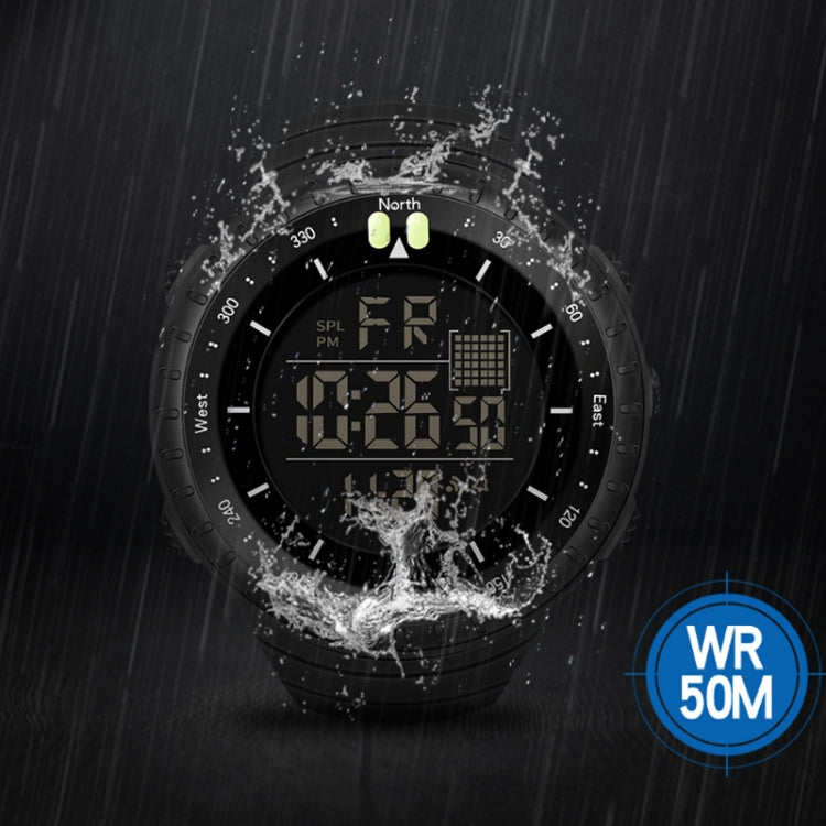 SYNOKE 9648-B Men Outdoor Waterproof Luminous Sports Electronic Watch