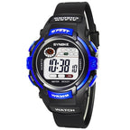 SYNOKE 99569 Children LCD Luminous Waterproof Electronic Sports Watch