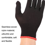 2PCS Beginner Press Nylon Wear -Resistant Anti -Slip Left Hand Guitar Exercise Glove,Size:, Small, Medium, Large