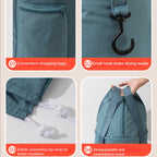 Foldable Foot Bath Bucket Knee Foot Tub Portable Bath Bag For Travel Camping