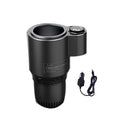 Car Digital Display Fast Cooling and Heating Cup, Style:, Generation 1 Black, Generation 3 Gray, Generation 3+EU Plug, Generation 3+EU Plug+Cup