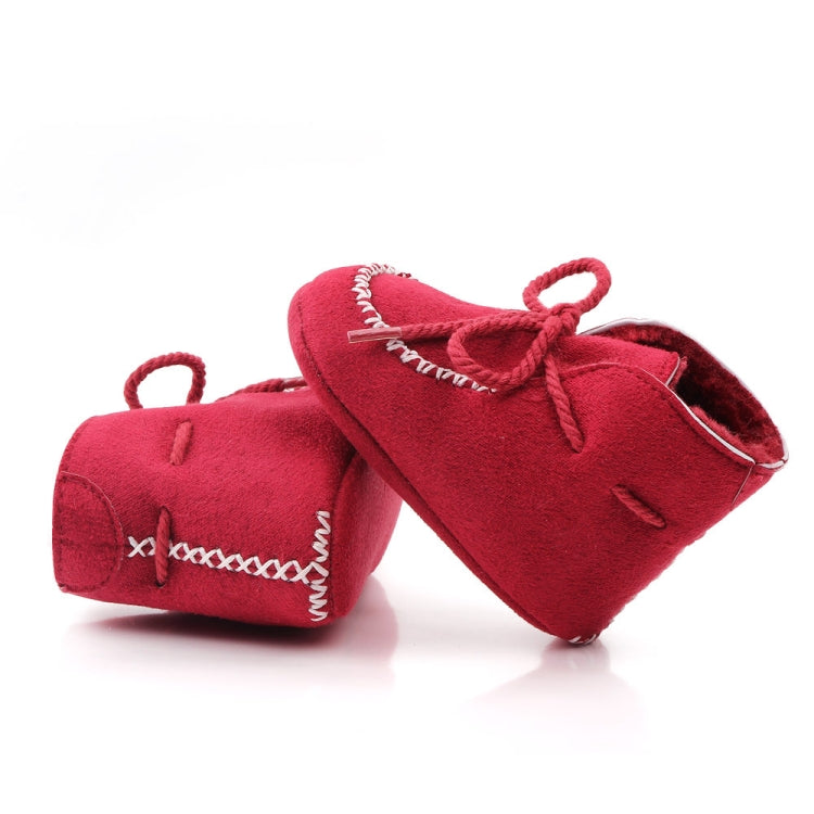 D2245 Winter Warm Baby Cotton Boots Plus Velvet Thickened Baby Walking Shoes, 11cm, 12cm, 13cm