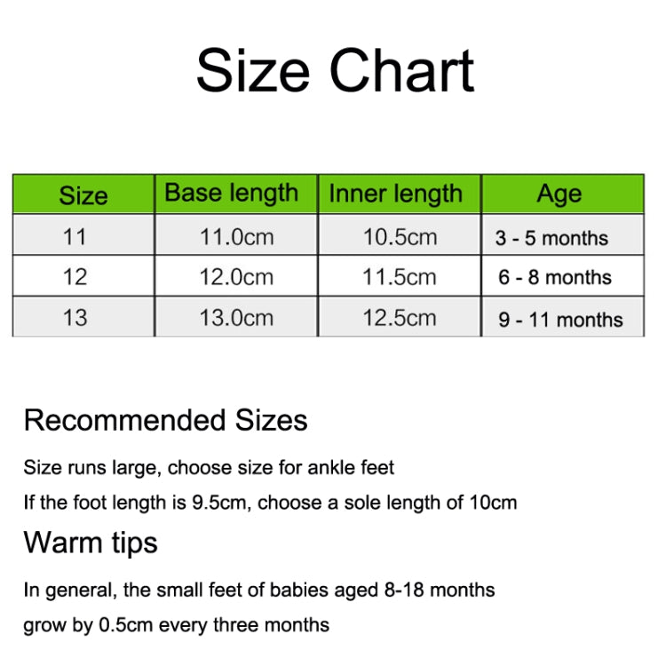 D2245 Winter Warm Baby Cotton Boots Plus Velvet Thickened Baby Walking Shoes, 11cm, 12cm, 13cm