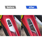 For Chevrolet Corvette C8 2pcs /Set Right-Hand Drive Lift Button Decorative Sticker, Right-Hand Drive