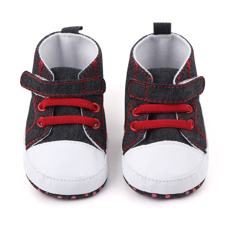 D2399 High Top Canvas Cartoon Dinosaur Small Wave Shoes Cloth Soles Walking Shoes, 11cm, 12cm, 13cm