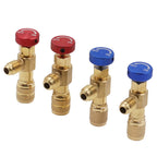 Air Conditioner Fluoridation Safety Valve Refrigerant Filling Connector, Side R22 Bottom R22, Side R410 Bottom R410, Side R410 Bottom R22, Side R22 Bottom R410