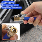 2 PCS Bicycle Car Tire Rubber Tube Pump Nozzle, Specification:, 9.5mm Black, 12.5mm Black, 9.5mm Blue, 12.5mm Blue