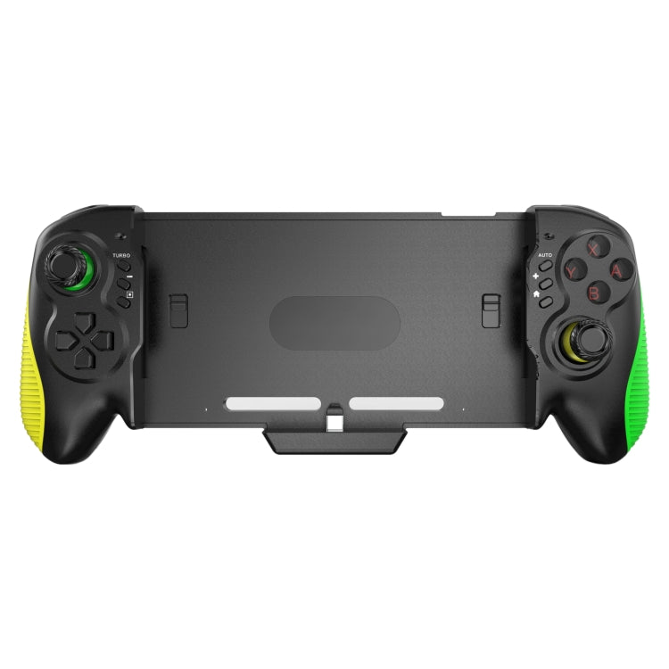 STK-7037 For Switch Game Controller with 6-axis Somatosensory Burst Function, STK-7037 (Yellow Green)