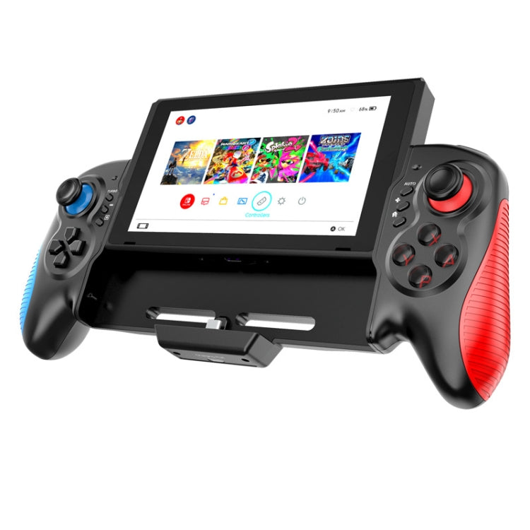 STK-7037 For Switch Game Controller with 6-axis Somatosensory Burst Function, STK-7037 (Yellow Green), STK-7037 (Blue Red)