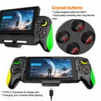 STK-7037 For Switch Game Controller with 6-axis Somatosensory Burst Function, STK-7037 (Yellow Green)