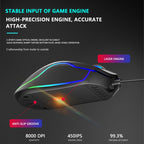 Dark Alien V600 7 Keys Office Computer Business Mouse, Cable Length: 1.42m