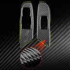 For Chevrolet Corvette C8 2pcs /Set Left-Hand Drive Lift Button Decorative Sticker, Left-Hand Drive
