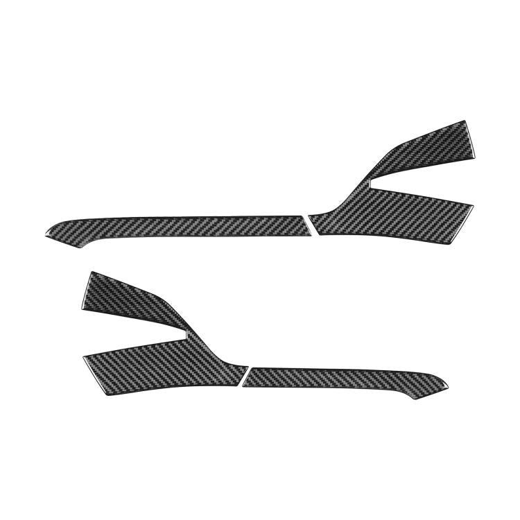 For Chevrolet Corvette C8 4pcs /Set Right-Hand Drive Rearview Mirror Anti-Scratch Sticker, Right-Hand Drive