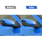 For Chevrolet Corvette C8 4pcs /Set Right-Hand Drive Rearview Mirror Anti-Scratch Sticker, Right-Hand Drive