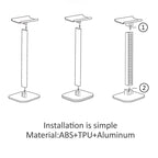 Ajazz Detachable RGB Glowing Game Headset Stand USB Pickup Lamp, Style:, RGB Model, Pickup Model
