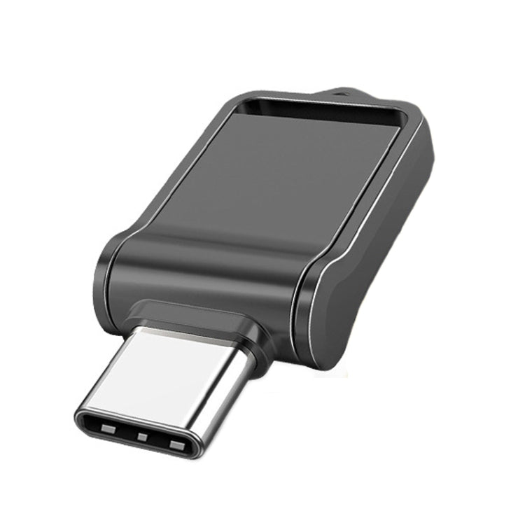 USB 2.0 + Type-C/USB-C High Speed ??Mini Computer and Phone Dual-purpose Rotary U Disk, 16GB, 32GB, 64GB, 128GB