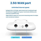 COMFAST CF-WA971 WiFi 7 Outdoor Access Point 3600Mbps With Directional Coverage, 2.5G WAN & Gigabit LAN Ports, EU Plug, US Plug, UK Plug