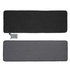 Winter USB Rechargeable Smart Seven Zone Heating  Anti-cold Sleeping Bag Pad, 198x62cm Black Gray, 198x62cm Blue Orange