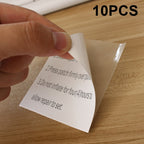 TPU Transparent Repair Patch Tent Swim Ring Waterproof Patch Adhesive, 10 PCS 7x7cm, 1 Roll 375cm