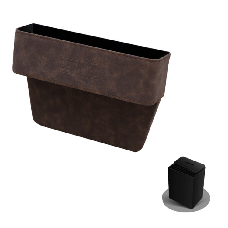 DE RAN FU Car Seat Storage Box Cup Holder Fur Citrine Phone Sundry Storage Box, 6030 Brown, 6030 Blue, 6030 Black, 6030 Grey