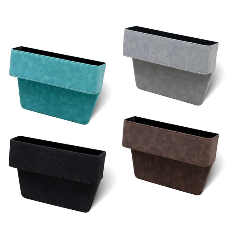 DE RAN FU Car Seat Storage Box Cup Holder Fur Citrine Phone Sundry Storage Box, 6030 Brown, 6030 Blue, 6030 Black, 6030 Grey