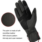 HUNTRANGE A037 Plus Velvet Sports Windproof Waterproof Touch Screen Riding Gloves, M, L, XL