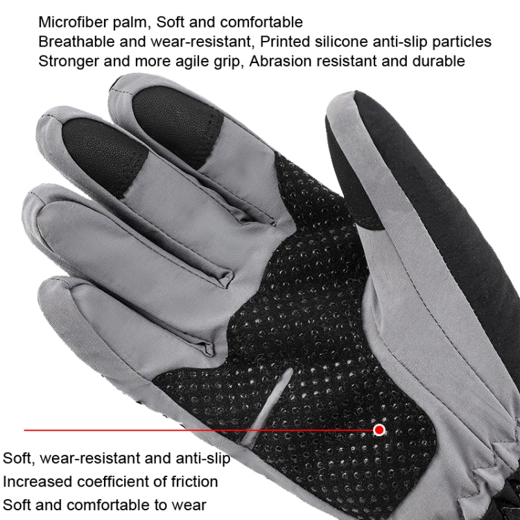HLINTRANGE 061 Skiing Warm Gloves Sports Riding Waterproof Touch Screen Gloves, M, L, XL
