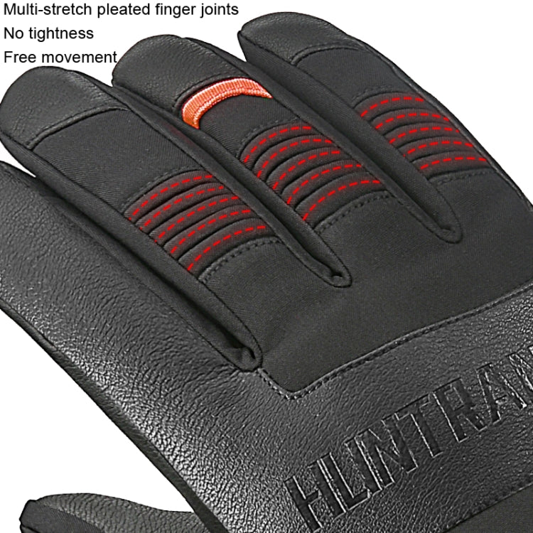 HUNTRANGE A055 Waterproof Riding Sports Touch Screen Keep Warm Gloves, M, L, XL