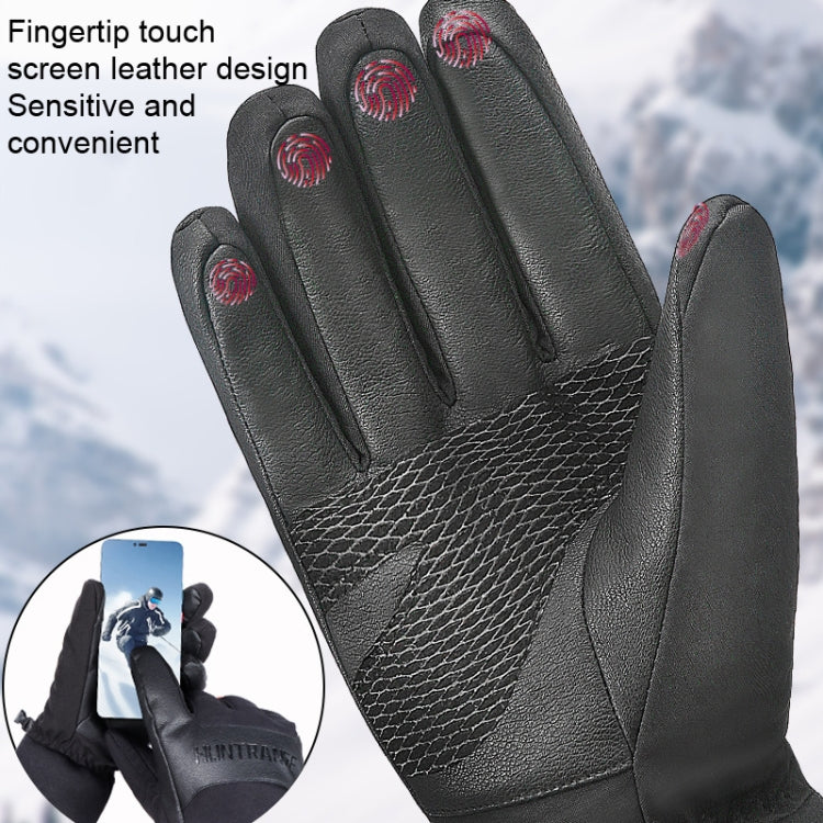 HUNTRANGE A055 Waterproof Riding Sports Touch Screen Keep Warm Gloves, M, L, XL