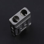 KS007A Titanium Alloy Whistle Dual Tube High Frequency Motion Survival Whistle, KS007A Sandblast, KS007A Stonewash