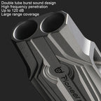 KS014 Dual Tube Outdoor Survival Referee Training High Frequency Whistle, KS014 Colorful, KS014 Natural Color, KS014 Sandblast, KS014 Stonewash