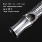 KS011 Stainless Steel Single Tube Outdoor Survivor Training High Frequency Whistle, KS011 Stainless Steel